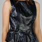 BLUSA EFECTO PIEL PEPLUM