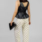 PANTALÓN ANCHO ESTAMPADO LUNAR