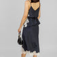 CONJUNTO NEGRO CON ENCAJE