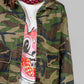 CHAQUETA ESTAMPADO CAMUFLADO