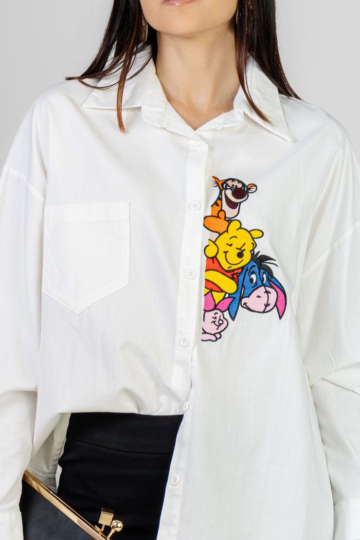 CAMISA OVERSIZE ESTAMPADA