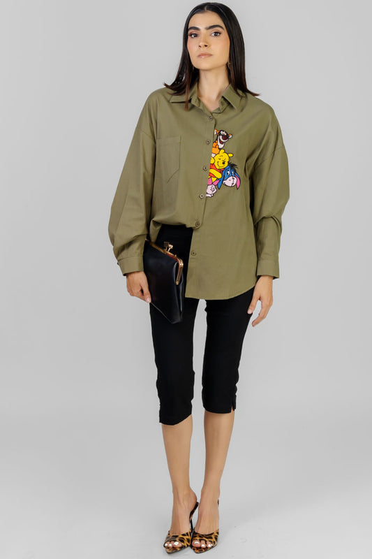 CAMISA OVERSIZE ESTAMPADA