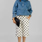 CHAQUETA DENIM CIERRE MEDIO