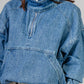 CHAQUETA DENIM CIERRE MEDIO