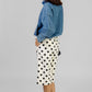 CHAQUETA DENIM CIERRE MEDIO