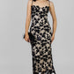VESTIDO MIDI ENCAJE FLORAL