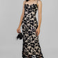 VESTIDO MIDI ENCAJE FLORAL