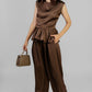 CONJUNTO PEPLUM SATINADO