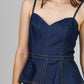 PALAZZO DENIM TIRO ALTO