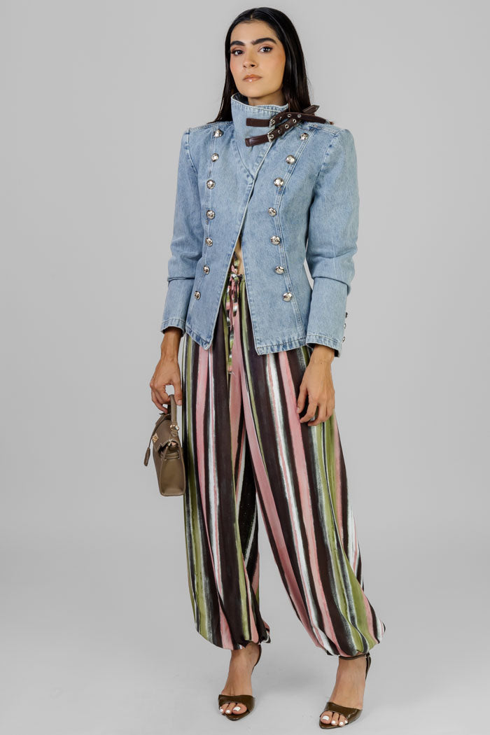 CHAQUETA DENIM DOBLE FAZ