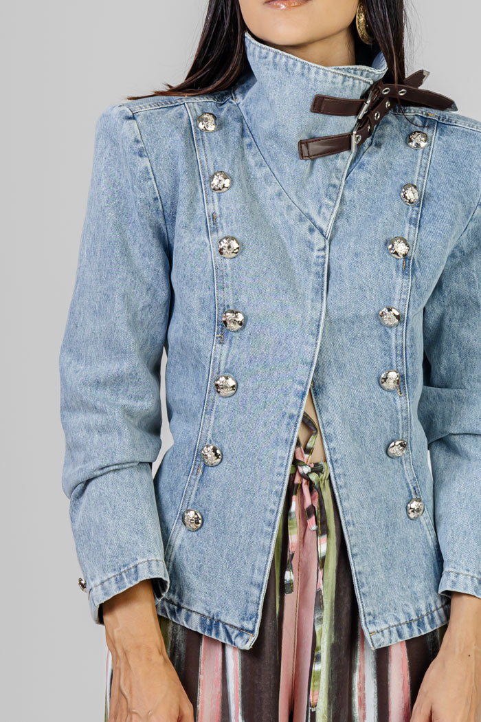 CHAQUETA DENIM DOBLE FAZ