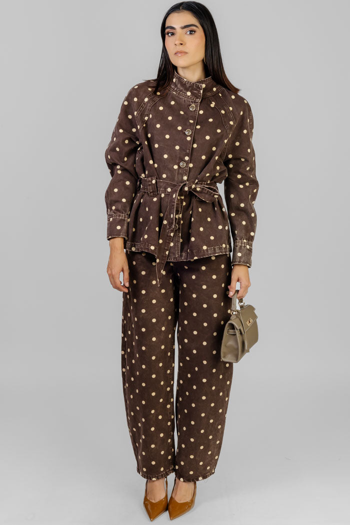 CHAQUETA DE LUNARES