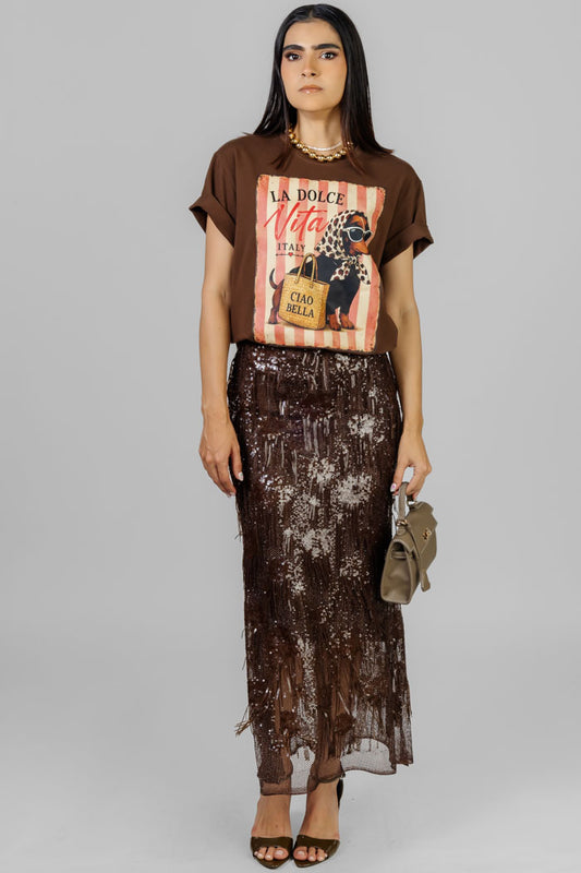 BLUSA T-SHIRT LA DOLCE