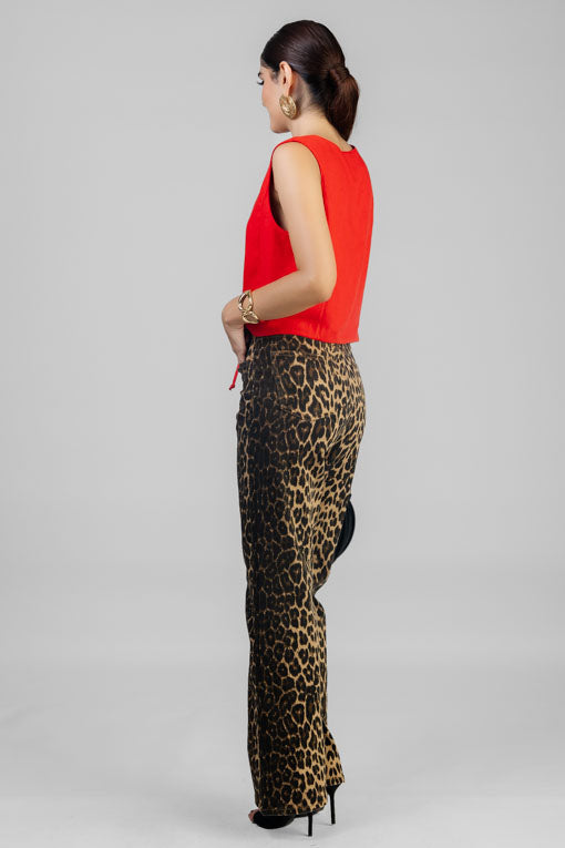 PANTALON RECTO PRINT