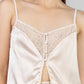 CONJUNTO SATIN BEIGE
