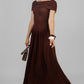 VESTIDO FALDA PLISADA