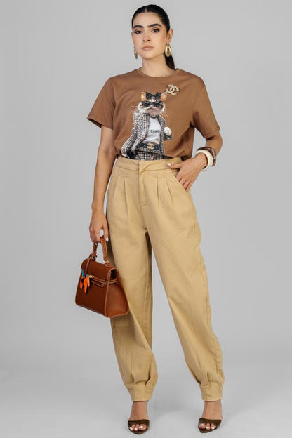 PLAYERA GATITA LENTES