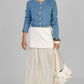 CHAQUETA DENIM ROMBOS