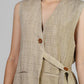 CONJUNTO CHALECO LINO