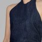 CONJUNTO DENIM BLUSA HALTER