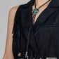 VESTIDO SOLAPA GAMUZA
