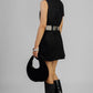 VESTIDO SOLAPA GAMUZA