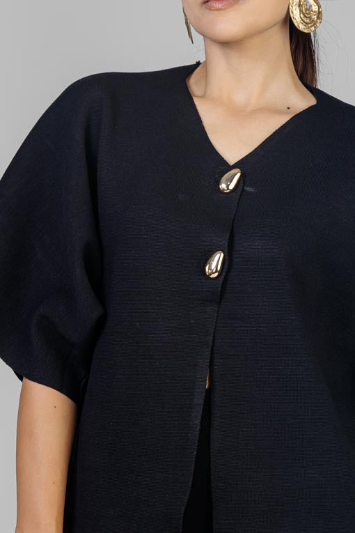 CONJUNTO TEJIDO FALDA PLISADA