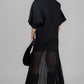 CONJUNTO TEJIDO FALDA PLISADA