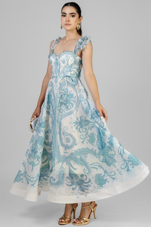 VESTIDO JARDIN CELESTE