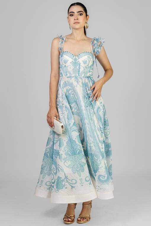 VESTIDO JARDIN CELESTE