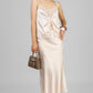 CONJUNTO SATIN BEIGE