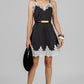 CONJUNTO VESTIDO Y SACO RAYAS