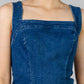 VESTIDO DENIM PEPLUM