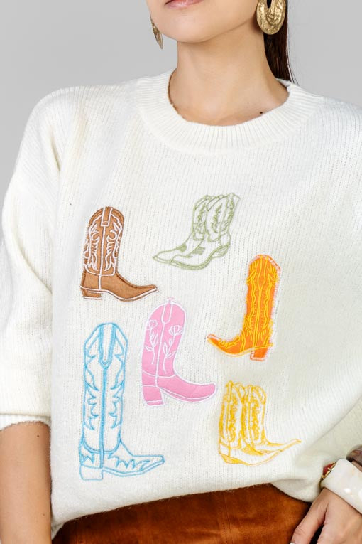 SUETER BOTAS COLORES