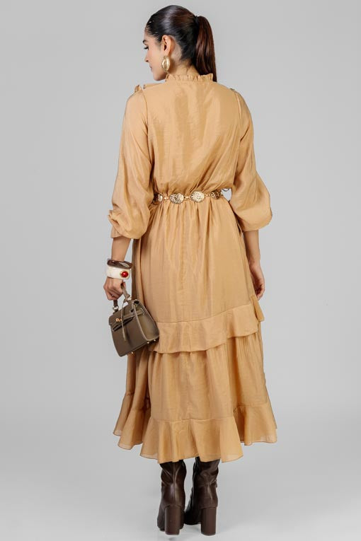 VESTIDO BOHO OLANES