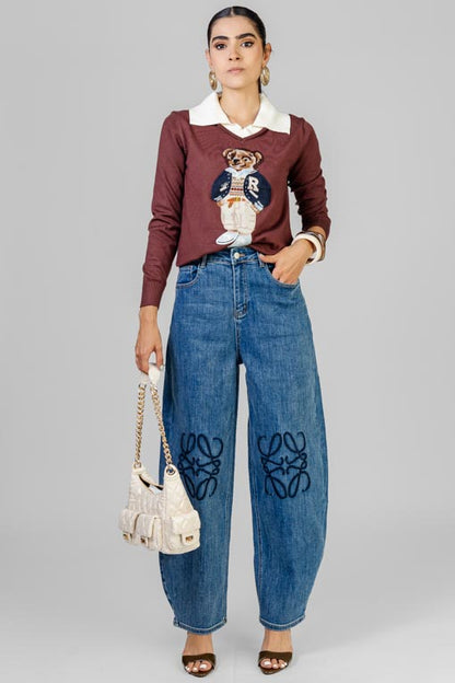 SUETER CUELLO BLANCO