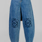 PANTALON DENIM LOGO AZUL
