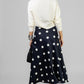 FALDA SATIN POLKA