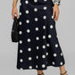 FALDA SATIN POLKA