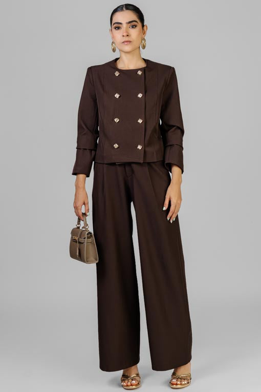 CONJUNTO CHAQUETA CRUZADA