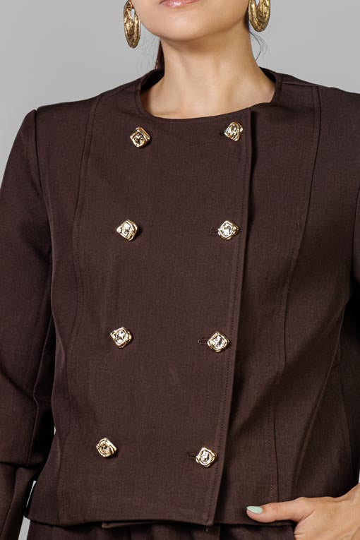 CONJUNTO CHAQUETA CRUZADA