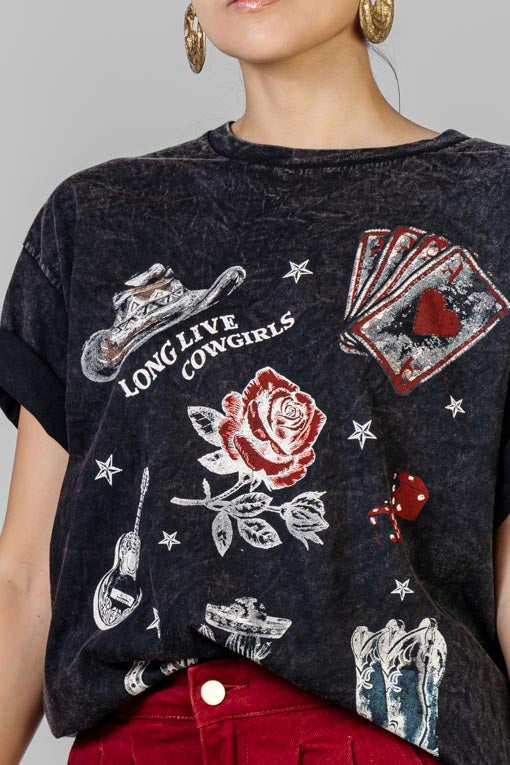 PLAYERA LONG LIVE