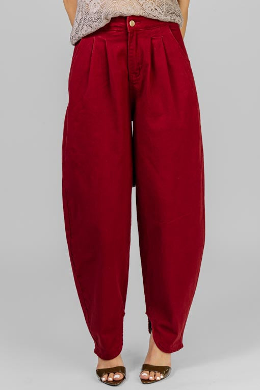 PANTALON BURGUNDY