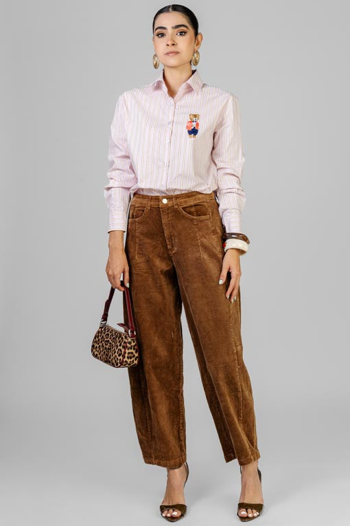 CAMISA ROSA RAYAS