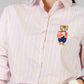CAMISA ROSA RAYAS