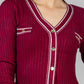 VESTIDO TEJIDO MANGA LARGA