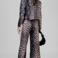 CONJUNTO SACO ANIMAL PRINT