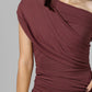 VESTIDO LARGO DRAPEADO