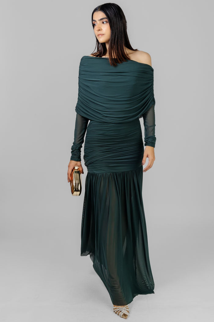 VESTIDO LARGO MESH