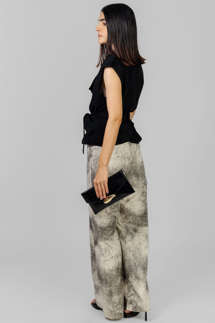 BLUSA ESTILO TRENCH